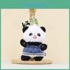 Cuddly Panda Plush Keychain With Pp Cotton Filling For Kids And Collectors