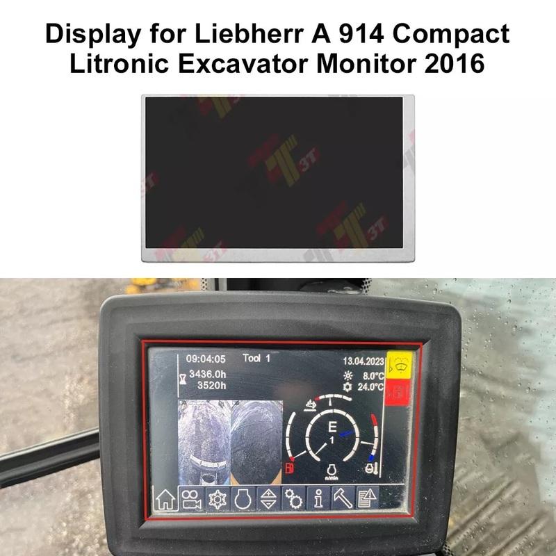 Display for Liebherr A 914 Compact Litronic Excavator Monitor