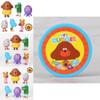 Delizioso set di 6 personaggi d'azione di Hey Duggee con distintivo, perfetto per i bambini a Natale.