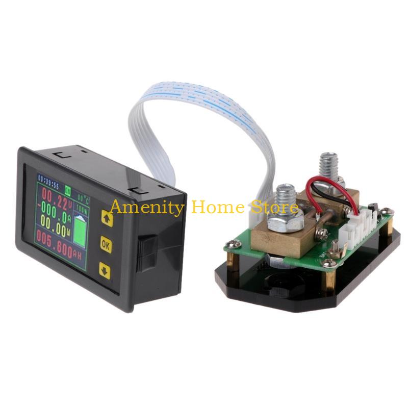 F26C Ammeter 1.8-inch Screen LCD Current Combo Meter Easy Installation DC120V
