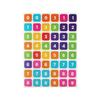 Stickers - Numbers - Calculation - Addition - Subtraction - Multiplication - 96 Pieces