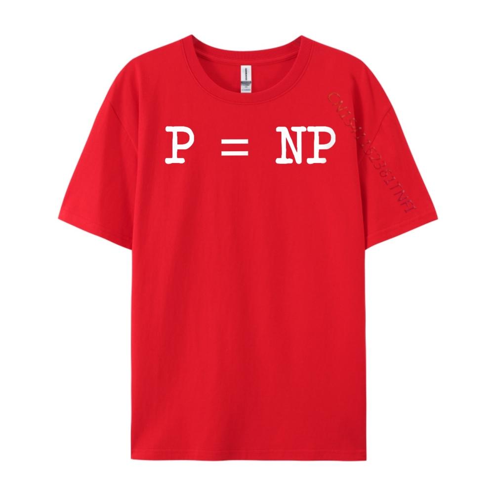 P = Np Computational Theory Plus Size Men Clothing Winter Men s T-Shirts Tops & Tees Gift S