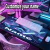 Personalizovaná podložka pod myš s vlastním jménem a vzorem K-pop lovce démonů, Podložka na stůl pro notebook PC, Dekorativní podložka na stůl pro domácnost, Podložka pod klávesnici, Dárek
