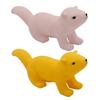 Realistic Squirrel Squeeze Toy with Sound Soft TPR Fidget for Kids Adults Cute Animal-Shaped Decompression Gadget for Children