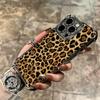Classic Retro Leopard Print Soft Phone Case For iPhone 15 16 17 Air 14 Pro Max 16E Plus 13 12 Mini Plating Anti-Fall Fundas