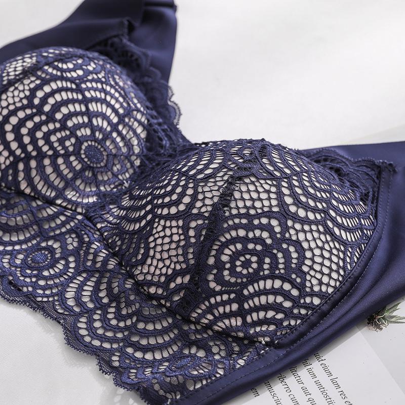 Spitzen Sport Schlaf-BH: Übergröße Push-Up, Ohne Bügel, Sexy Weste Stil