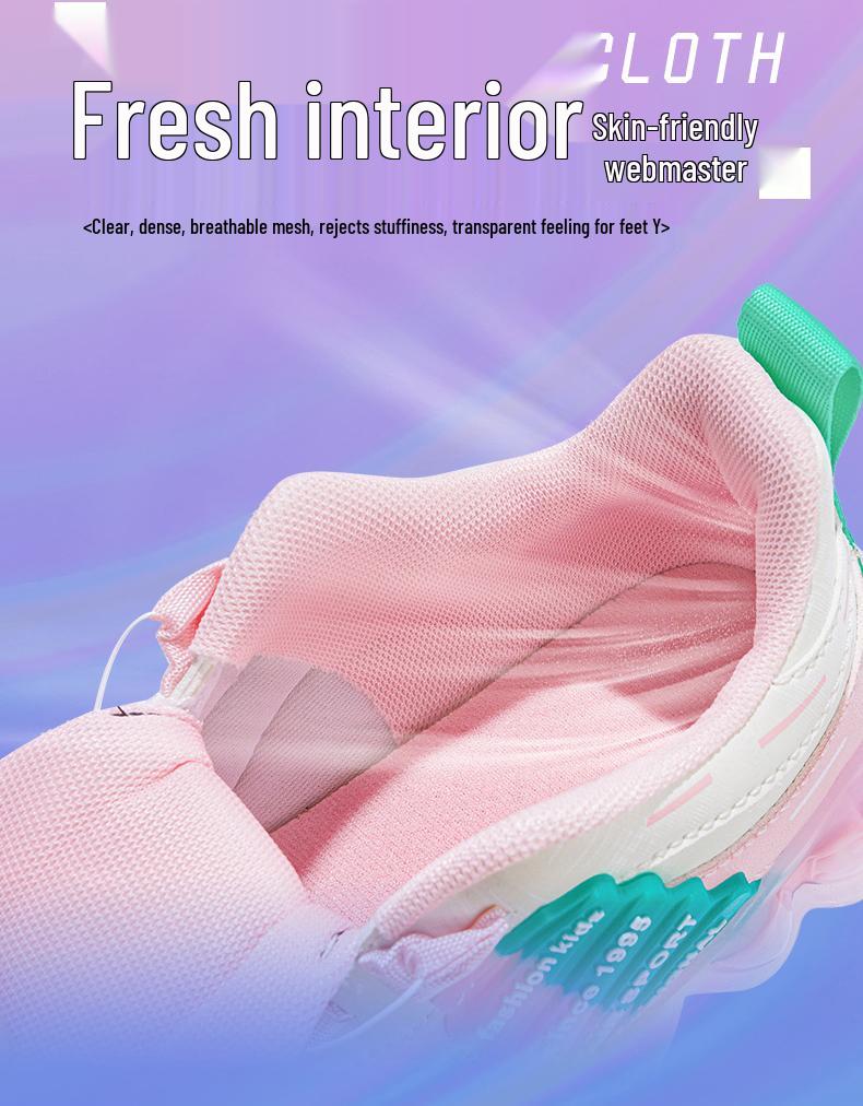 2025 Herbst/Winter Leder-Sportschuhe für Mädchen mit Drehverschluss