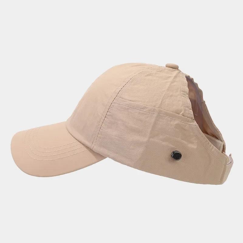 

Spring and Summer Polyester Solid Casquette Baseball Cap Adjustable Snapback Hats for Women 09 56-60cm adjustable& 8Y хаки