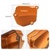 NICECNC For KTM EXC 300 EXC 250 For Husqvarna TE 300 TE 250 2024 Left Power Valve Guard & Performance Oversized Powervalve Cover