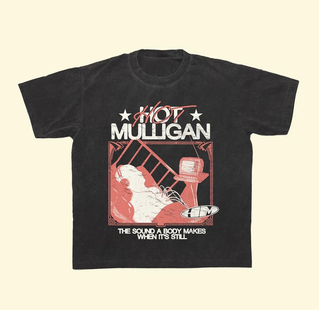 The Sound Hot Mulligan Band T T-Shirt Black Cotton Unisex S-5XL
