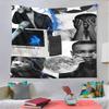 Daves Artistic Rap Theme Digital Print Tapestry Street Dance Hip Hop Decor for Events Party Venue Fashion Decoration