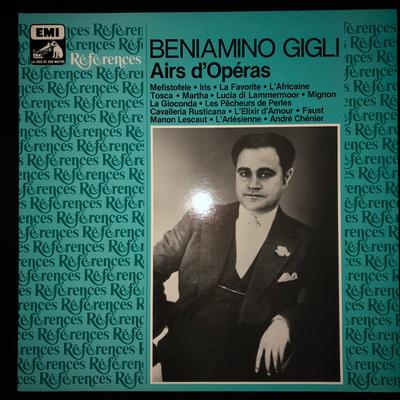 LP Record BENIAMINO GIGLI  Airs Doperas 2908311 LA VOIX DE SON  France Classical Used