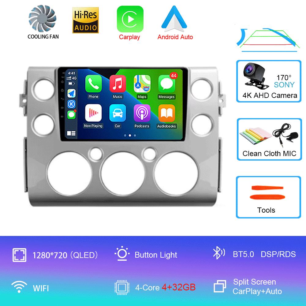 

Автомобильное радио Android14 для Toyota FJ Cruiser J15 2006 2007 2008 2009 2010 2012 - 2020 Навигация GPS Мультимедиа Видеоплеер Стерео