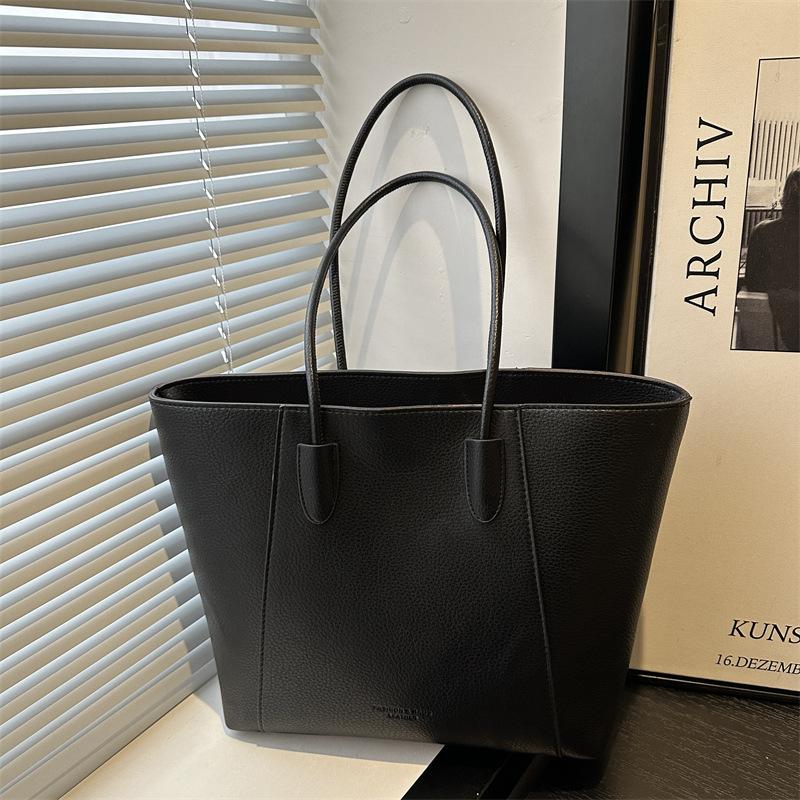 Simple Design Tote Bag Popular Versatile Fashion Large Capacity Daily Commuting Class Single Shoulder Tote Women's Bag
