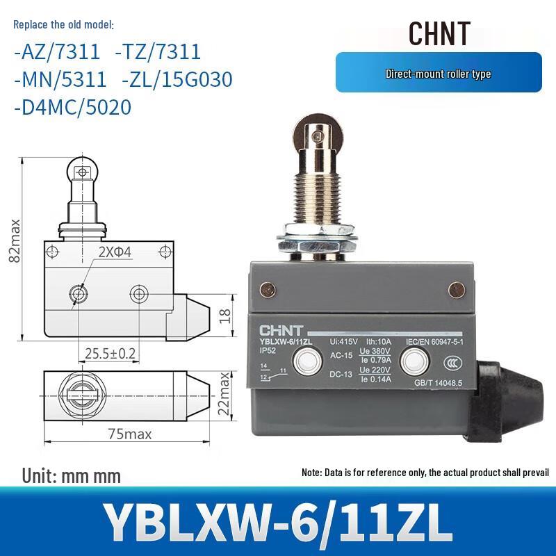 CHNT YBLXW Series Micro Limit Switch
