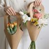 A95I-Flower Gift Wrapping Paper 30Pcs Kraft Paper Suitable For Bouquets Gift Bags For Thanksgiving Birthday Weddings Party