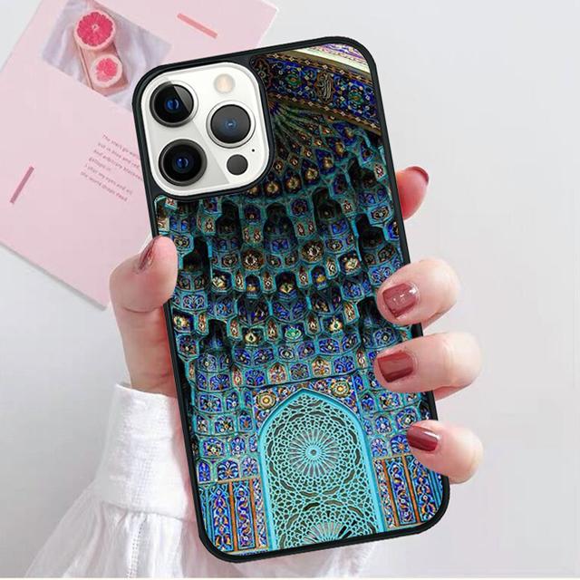 

Islam Muslim Mosque Coque Shell For iPhone 17 Air 15 16e 14 13 12 Pro Max 11 Pro Max Plus Phone Case Cover iPhone 11