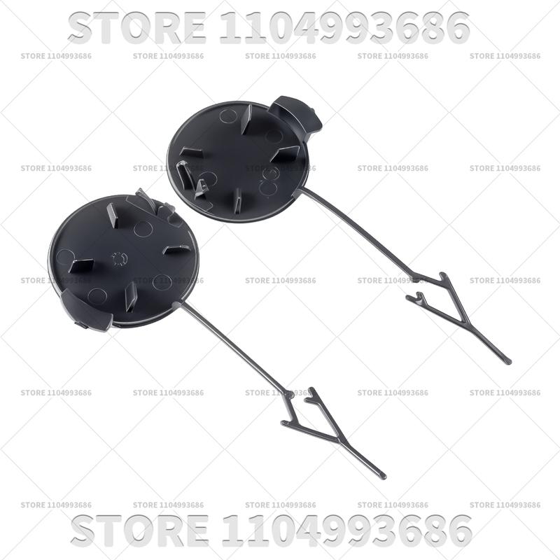 For 2015 2016 2017 2018 Porsche Cayenne (958) L&R Front Tow Hook Cover OEM 95850515540G2X 95850515640G2X 95850515540 95850515640