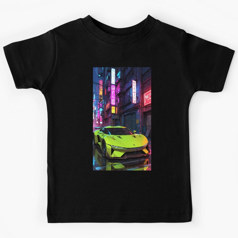 Futuristic Sports Car Kids T-Shirt 160