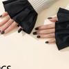 Gant Photo d'Ongles Magnifiques Manches Fausse Douces Décoratives en Mousseline Évasées Mode Sexy Accessoires Nail Art Accessoires de Photographie