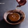 1pc Chinese Tea Mat Detachable Base Tea Tray Purple Clay Teapot Holder Household Lotus Leaf Tea Tray Teaset Accessories