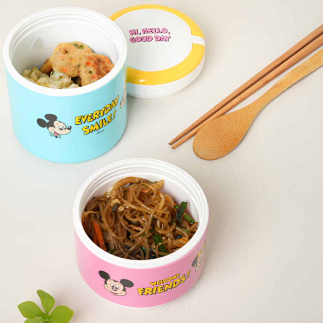 

Disney Mickey & Minnie Round 2-Tier Lunch Box 900ml