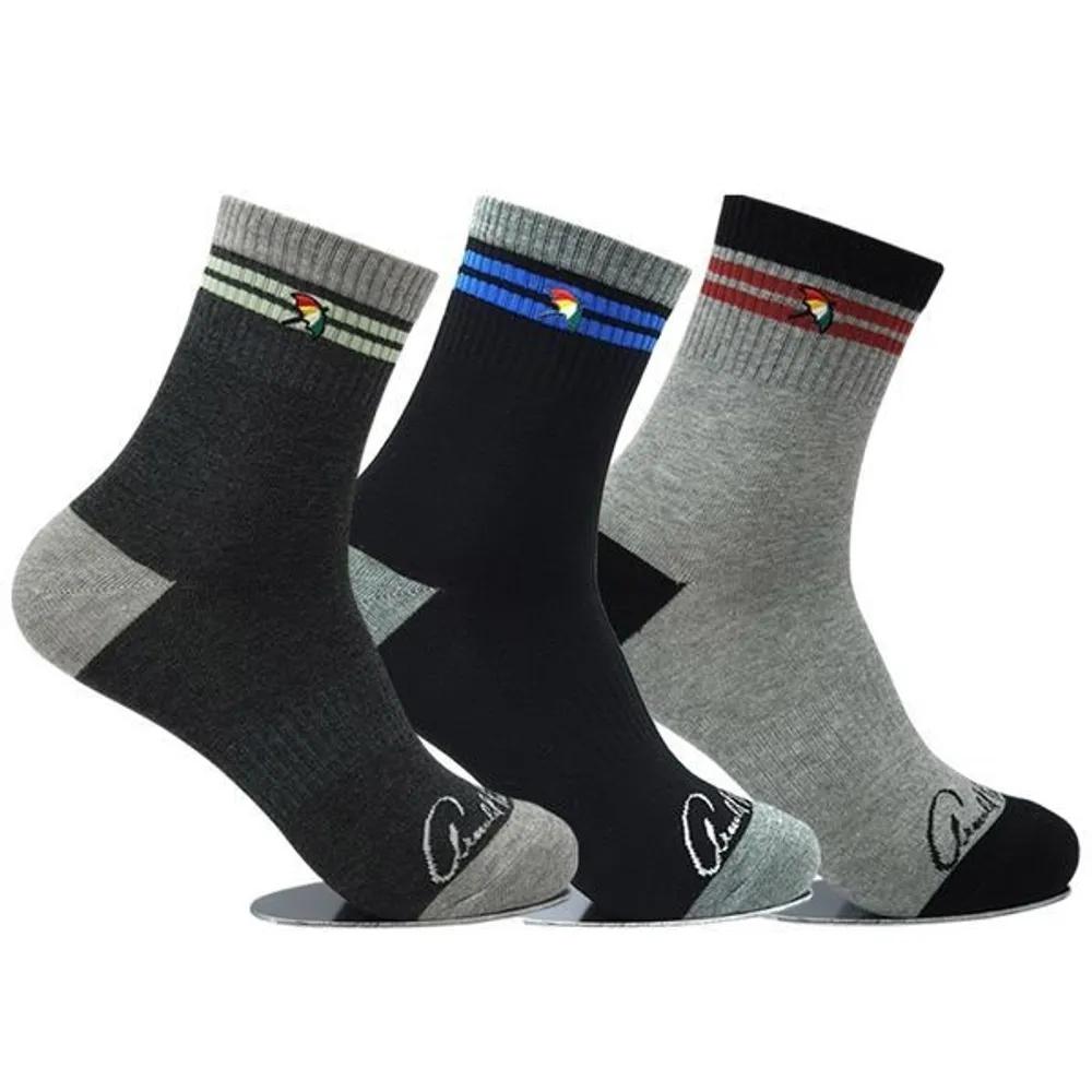 Arnold Palmer Anti-Twist Men's Casual Socks Mid-Length 3 Pairs MSP005