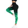 Gradient Tie-Dye Butt-Lifting Yoga Leggings: High-Elastic Fitness & Running Pants