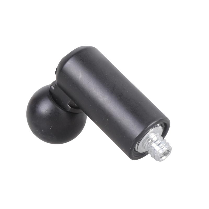Ballhead Adapter 17mm Socket 1/4Inch Screw Secure Attachment Of Mobile Devices To Professional Tripods Vehicle Holders