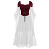 GMXIA Halloween Witch Strappy Swing Dresses