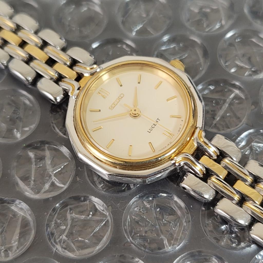 SEIKO Lucent Watch [Working Condition] 1F21-0J60 Women's (Management Code K26P)