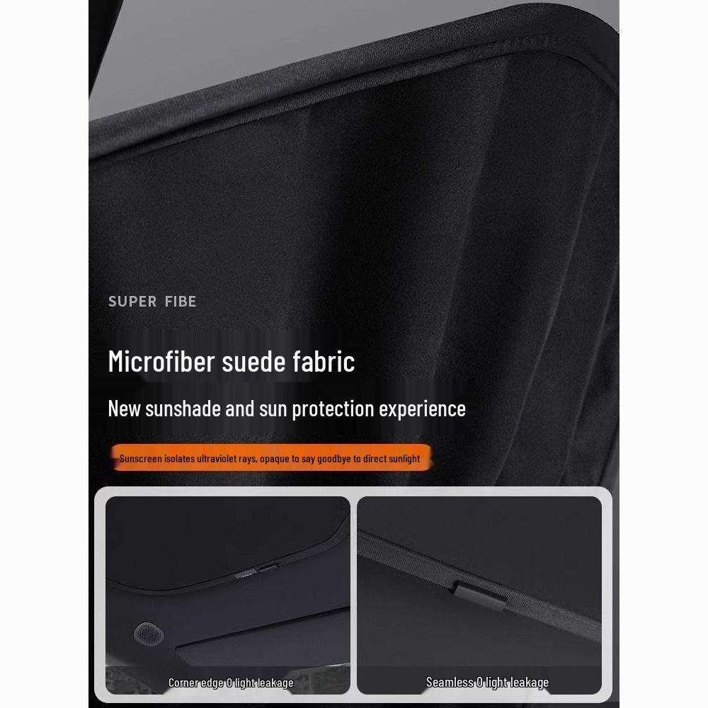 Xiaomi SU7 Microfiber Suede Sunroof Sunshade: Panoramic Roof Sun Protection