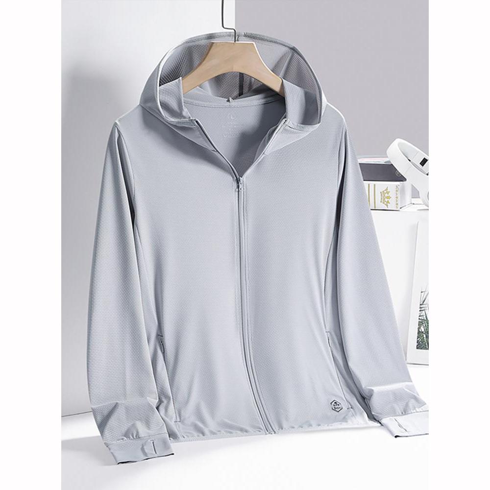 Damen Eis Seide Atmungsaktiv Sonnenschutz Outdoor Sport Leicht Sonnenschutz