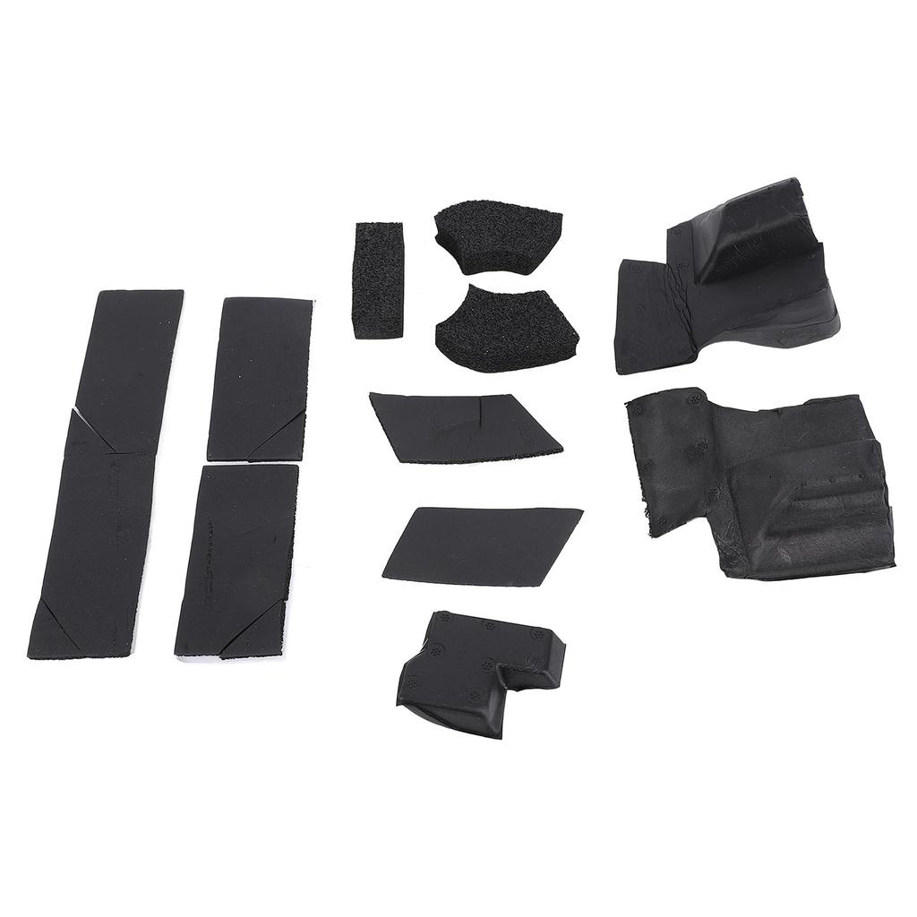 10dílná sada těsnění pevné střechy, odolná proti povětrnostním vlivům, prachuvzdorná sada na opravu netěsností pevné střechy pro JL JLU JT 2018+