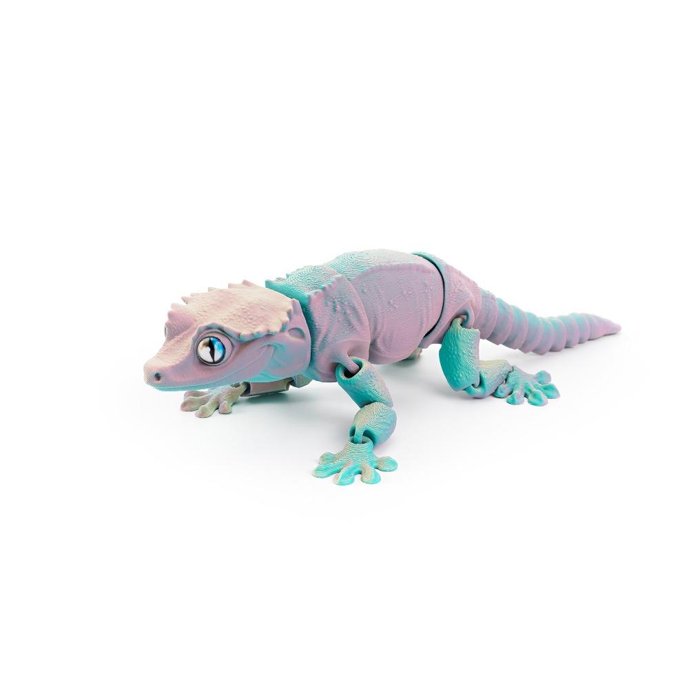 

6 Colors Lizard Desktop Ornaments 17cm Articulated Fidget Toy 3D Printed Lizard Model Home Decor різнокольоровий