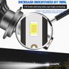 2PCS H4 H7 LED Headlight 20000LM CSP Chip LED H1 H11 H8 H9 9005 9006 HB3 HB4 120W 6000K Auto Fog Light Headlights Universal