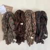 Vreovor Antique Scarf New Autumn And Winter Live Broadcast  Literary Cotton And Linen Retro Flower Crumpled Men Women
