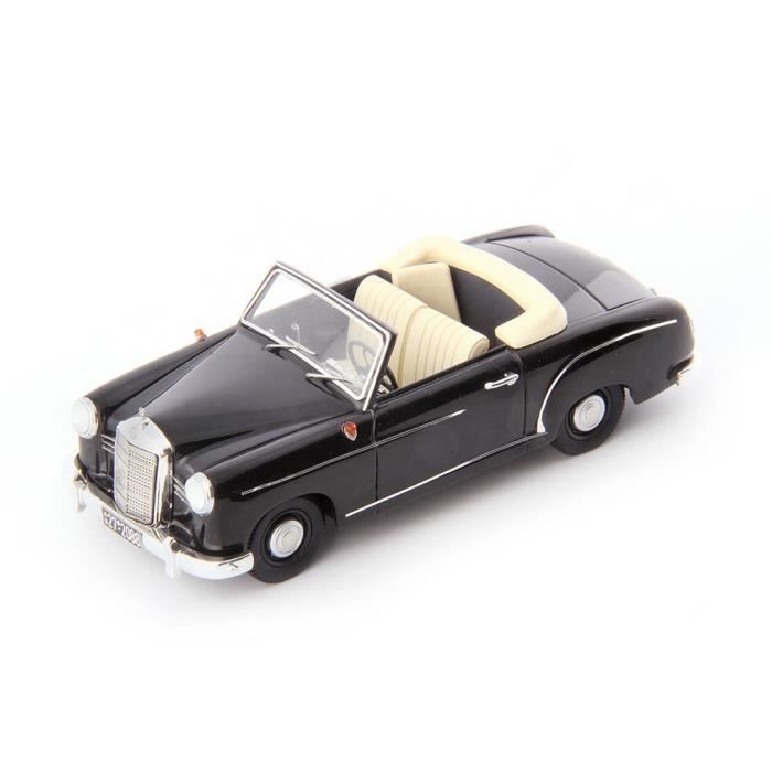 Miniatures montées - Mercedes 180 Cabriolet A Prototype - noir - Allemagne 1953 1/43 Avenue 43