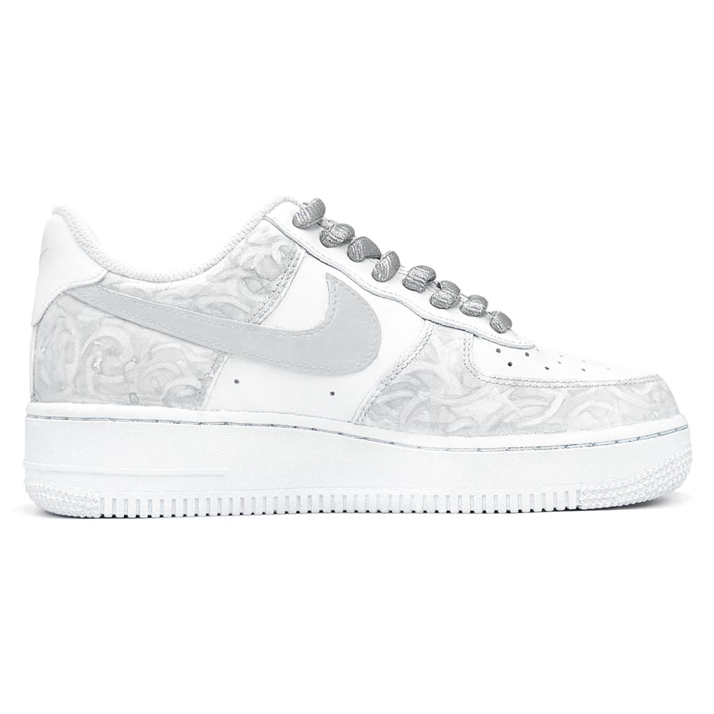 Nike Air Force 1 Shopping Bag, Vortex, First Culture V Low top Skateboard Shoes Men's White Gray CW2288-111(TeamTwo-nbag)