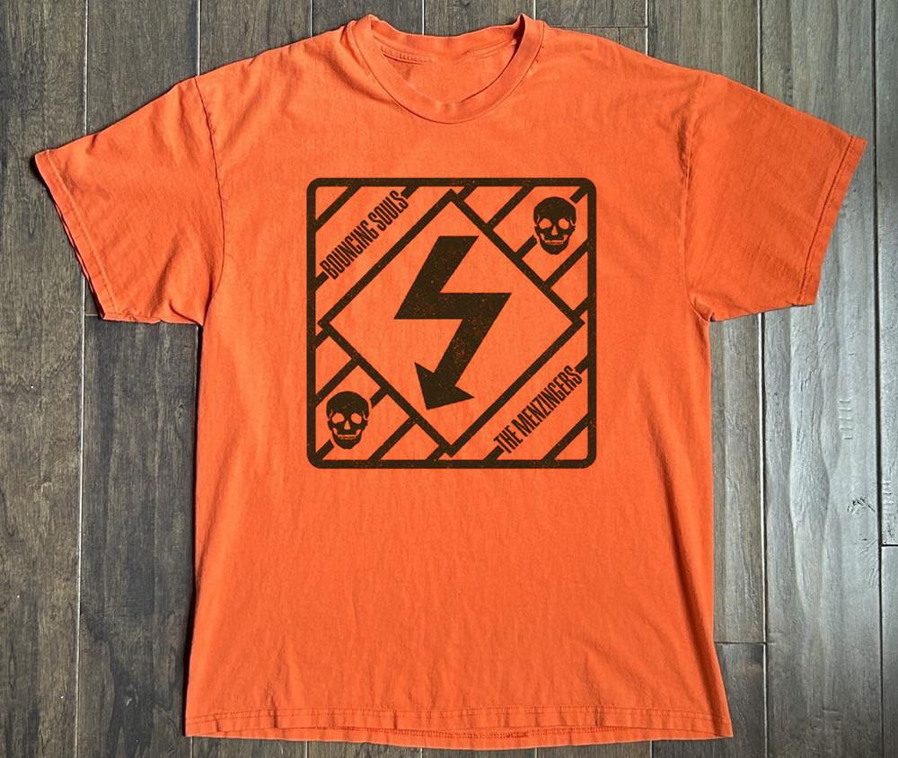The Bouncing Souls The Menzingers Orange T Shirt Full Size S-5Xl BT1023 Unisex T-Shirt M