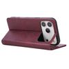 For iPhone 17 Pro Case RFID Blocking PU Leather Phone Wallet Cover