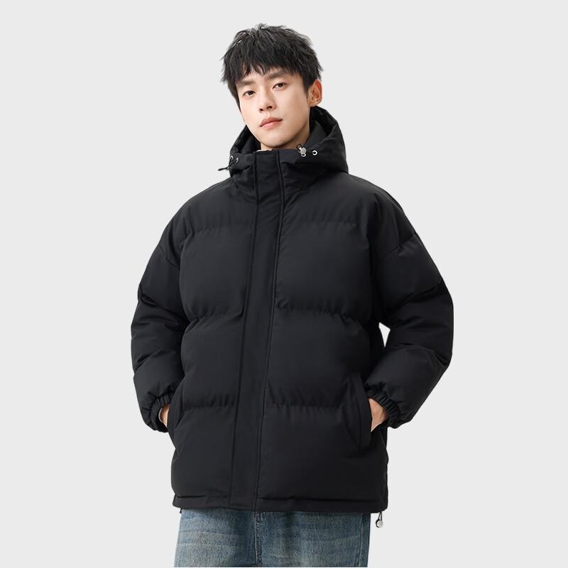 MEDE Herren Winterjacke mit Kapuze, wasserabweisend und gefüttert