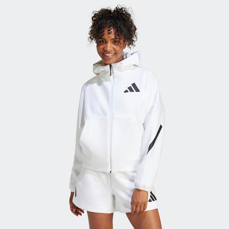 Adidas Женский Z.N.E. Спортивная куртка с капюшоном на молнии S