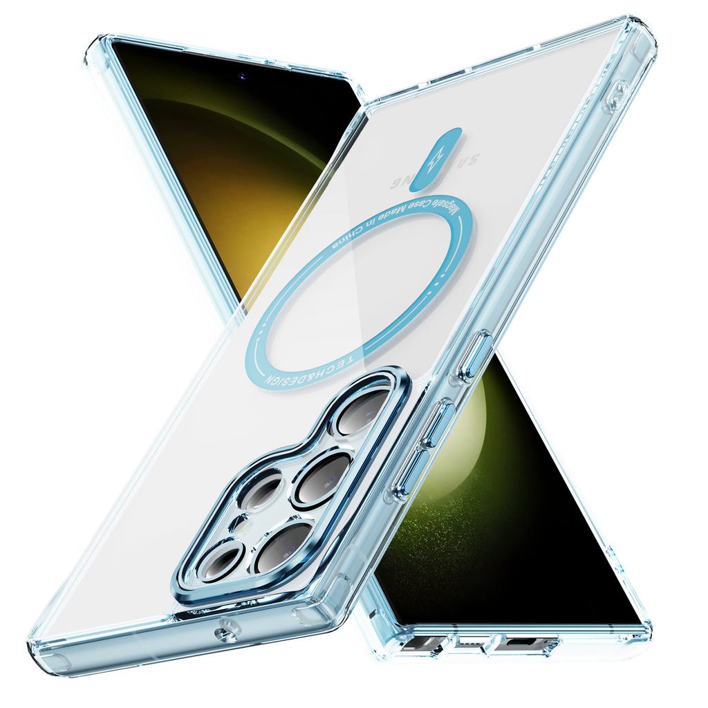 Applicable to Samsung Samsung S26Ultra Phantom Magnetic Mobile Phone Case S25Ultra Transparent S24Ultra Protective Case