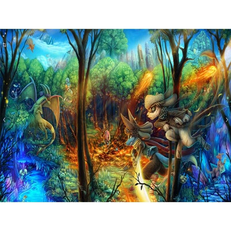 5d Diy Diamant Complet Rotund Pictură Peisaj Diy Diamant Broderie Cusă De Cruce Decorare Acasă