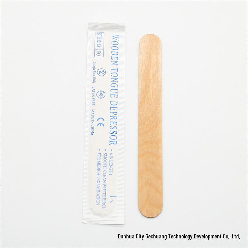 Individually Packaged Wooden Beauty Applicators: Wax Spatulas, Stirring Sticks, Tongue Depressors, Tattoo Tools.