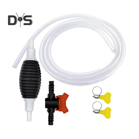 

Многоцелевой ручной насос для перекачки топлива со шлангом из ПВХ, простой в использовании, многоразовый, портативный, универсальный сифонный насос, насос для откачки жидкости A