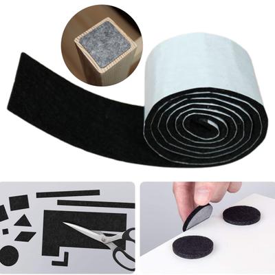 Non-slip Felt Furniture Pads Protect Hardwood Floors Reduce Noise Scratches Self Adhesive Cuttable Strips Felt Tape