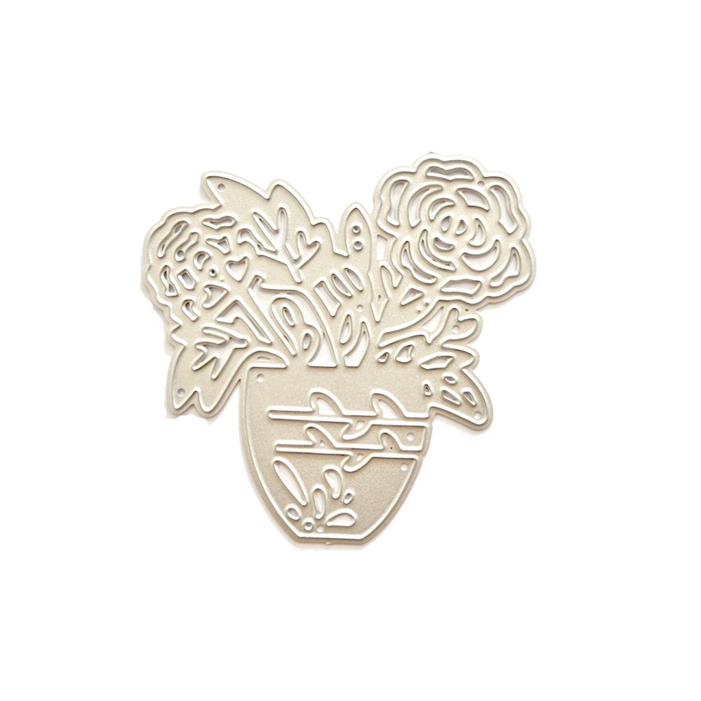 Troquelado de Metal Flor Estampado Plantilla Troqueles de Corte para Hacer Tarjetas Scrapbooking Manualidades con Papel Plantilla DIY Hecho a Mano