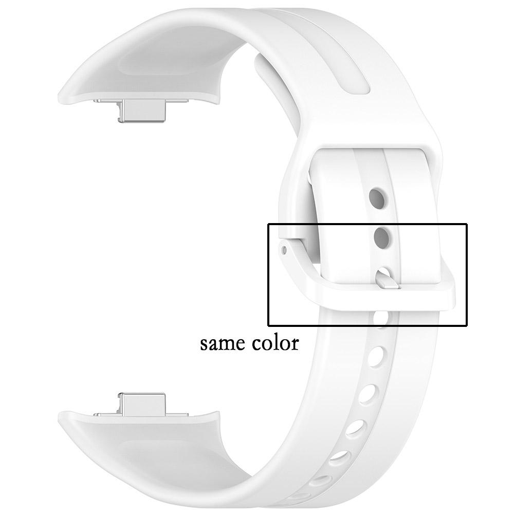 Řemínek pro Redmi Watch 5 s přezkou stejné barvy Vysoce kvalitní odolný a měkký silikonový náramek pro Redmi Watch 5